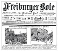 Zeitung Freiburger Bote