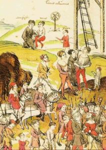Hinrichtung am Galgen 1504