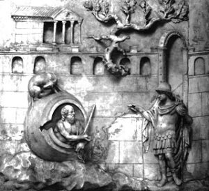 Diogenes und Alexander
